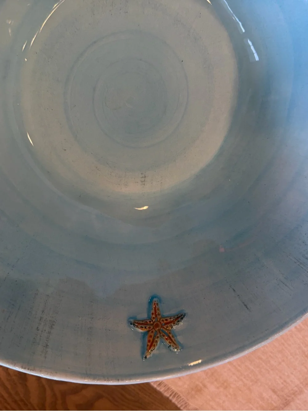 Pottery Barn Starfish Serving Bowl